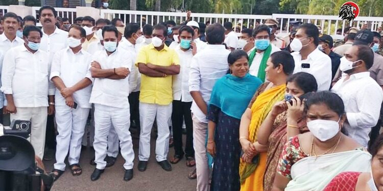 AP Police Have Registered Cases Against 17 Key Leaders Of The TDP