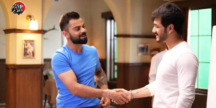 Akhil Interested To Act In Virat Kohli Biopic