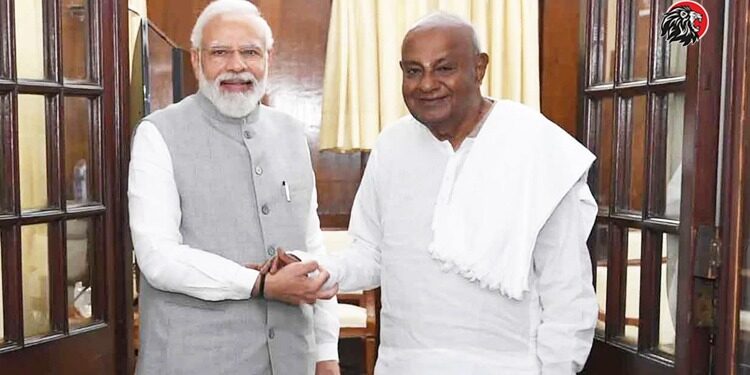 Changes In Karnataka Politics Modi Dev Gowda Meet